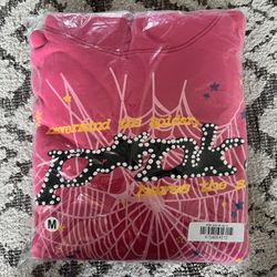 Pink Spider Hoodie 