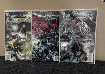 Blackest Night DC Comic Books Series