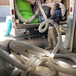Old Insulation Attic 