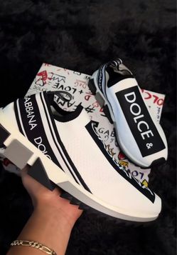 White sorrentos dolce and Gabbana