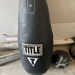 Title Punching Bag