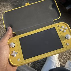 Switch Lite With Case, Charger And Pokémon violet