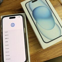 iPhone 15 – Blue – 128GB – Like New (Verizon)