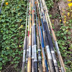 22 Fishing Poles All For $300