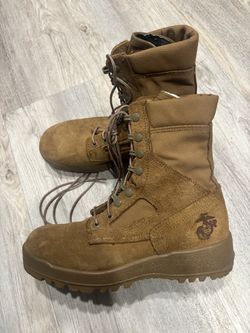 McRae USMC Military Combat Boots Coyote Brown Size 6R