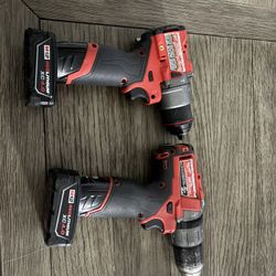 Milwaukee M12 Drill & Impact Driver Combo – With 2 Batteries