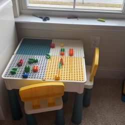 Lego Table And Study Chair 