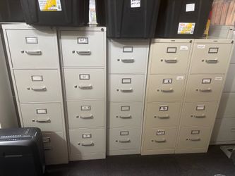 File cabinets