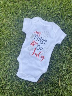 4th of July onesie