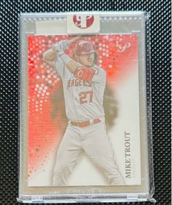 Mike Trout Topps Pristine
