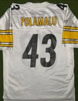 Steelers Vintage Troy Polamalu Jersey Size 54
