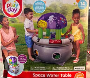 Inflatable space water table