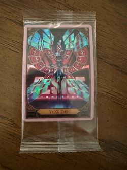 Hazbin Hotel Trading Cards Vox Dei Cracked Ice Promo Card (PR-22) × 1