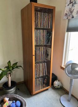 Modern teak cabinets bookshelves