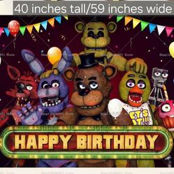 Five Nights At Freddy's Backdrop 