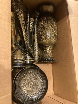 Vintage Asian serving set