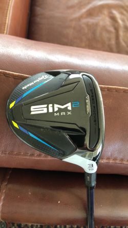 TaylorMade SIM2 MAX RH 3wood 15 Degrees Fujikura Ventus Blue FW 6-S Graphite Stiff