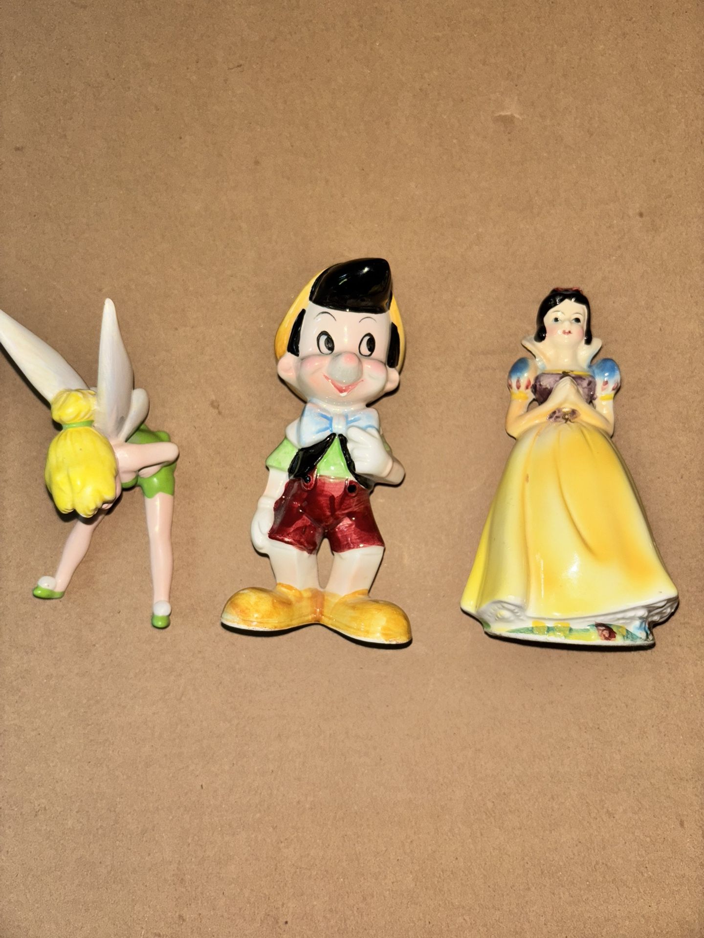 3 Vintage Disney Ceramic Figurines