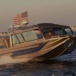 2014 Precision Weld Aluminum Boat 30ft By 10ft Beam Twin 6.7 Cummins, Twin Hamilton 274