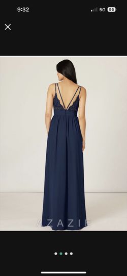 Azazie bridesmaid dress - Blue 