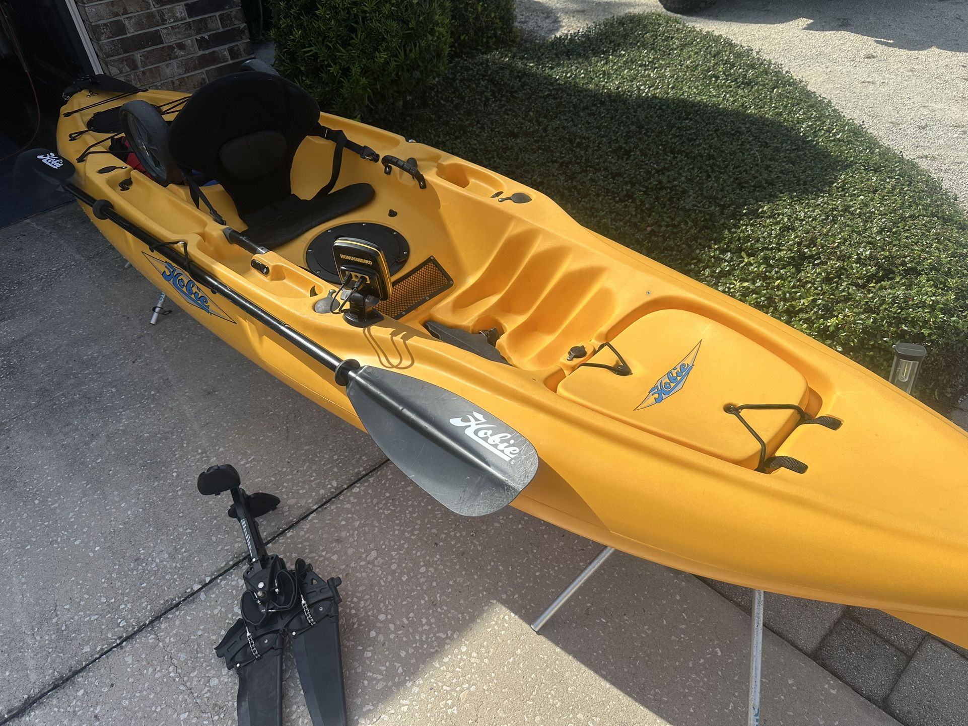 12’ Hobie Outback Fishing Kayak 