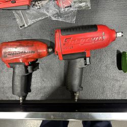 Snap On 1/2 And 3/8 Air Gun 