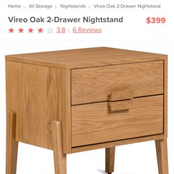 Article Furniture Nightstand