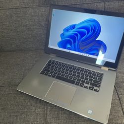 DELL INSPIRON 15-7568 2.5GHz 15.6” TOUCHSCREEN i7-6500U 8GB RAM  1TB HD WIN11 2-1 Tablet Laptop