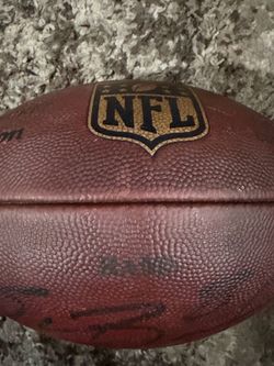 La Rams Autographed prepped team issued ball - Sam Bradford