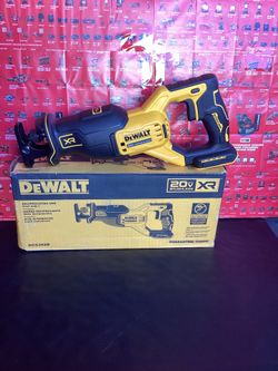DEWALT XR 20V MAX CORDLESS BRUSHLESS RECIPROCATING SAW  ( TOOL ONLY )
