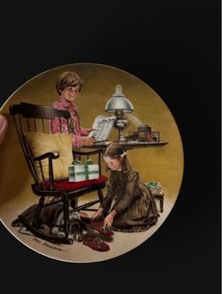 Vintage 1982 Edwin M. Knowles Collector Plate “Father’s Day” by Don Spaulding 8.5”