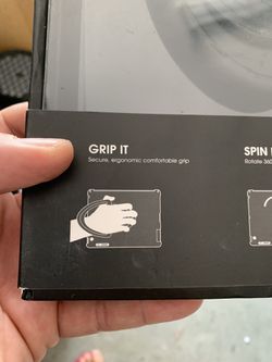 Tablet grip support