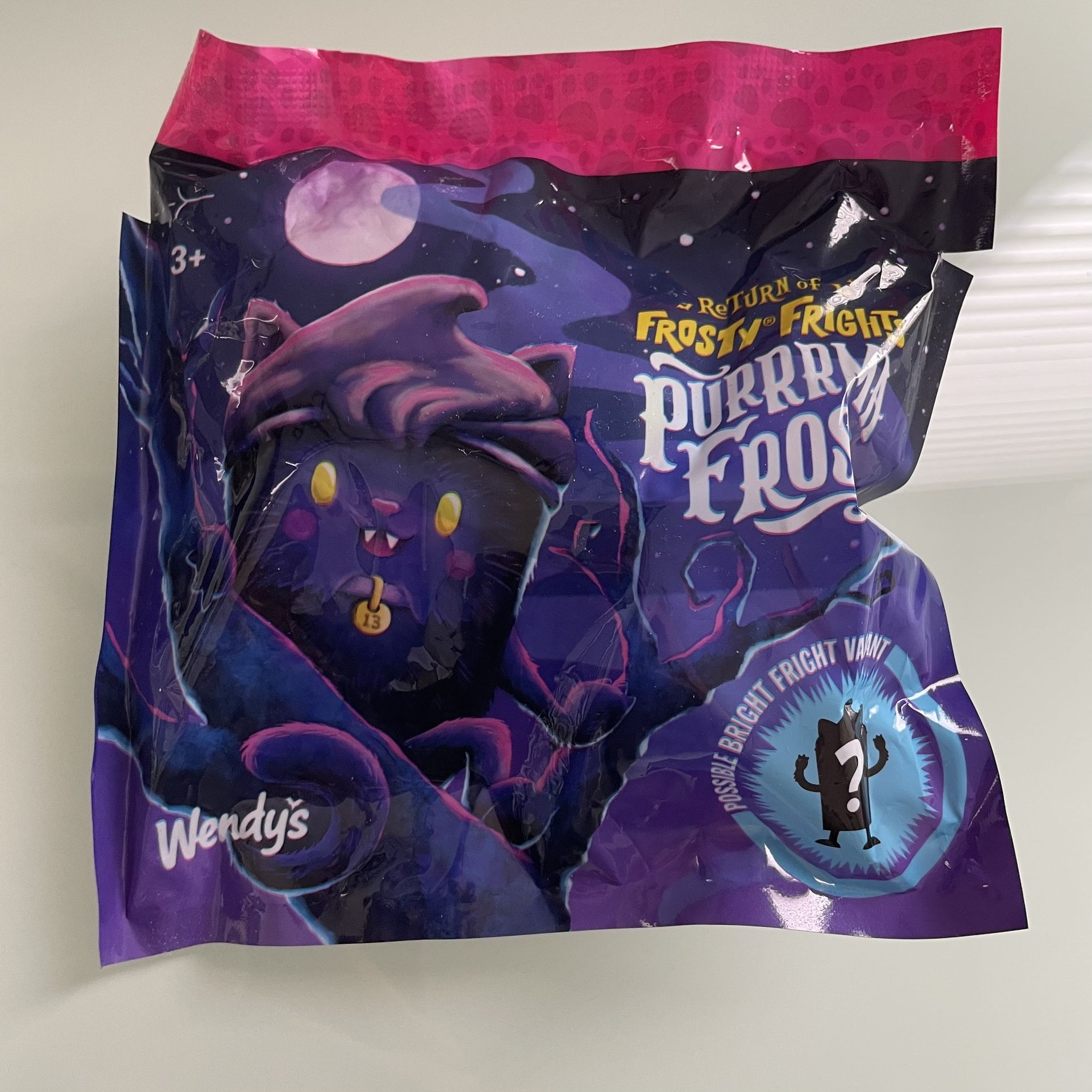 Wendy’s Frosty Frights Purrrma Frost Toy