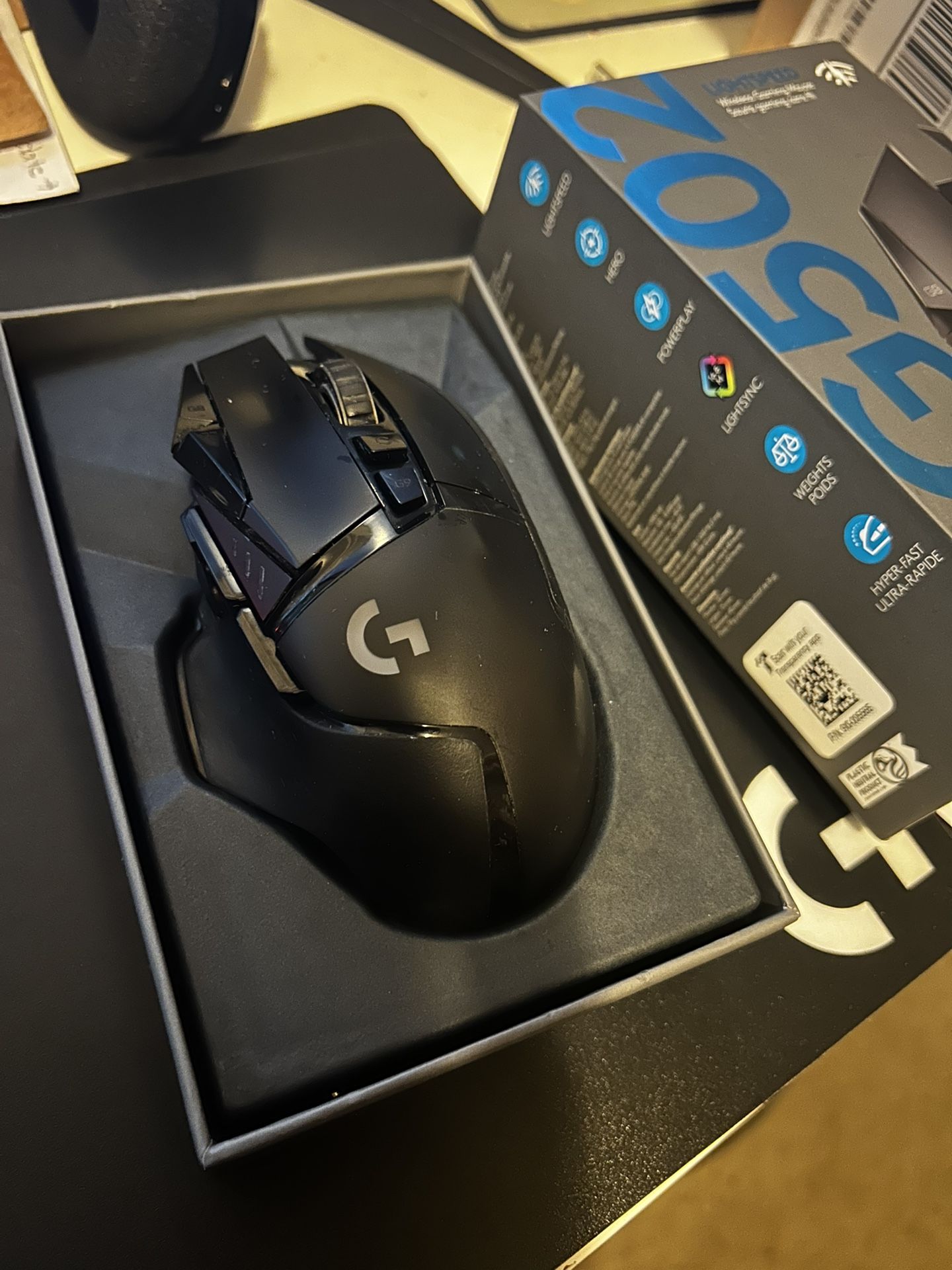 G502 LIGHT SPEED, LOGITECH GAMING MOUSE