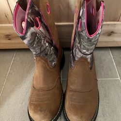 Women Boots Steel Toe Size 10