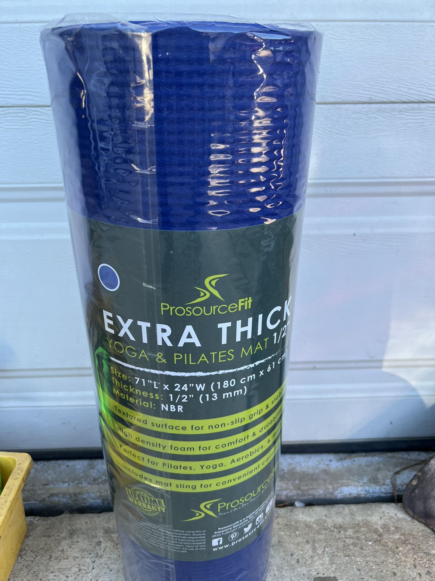 Yoga Pilates Mat Extra Thick