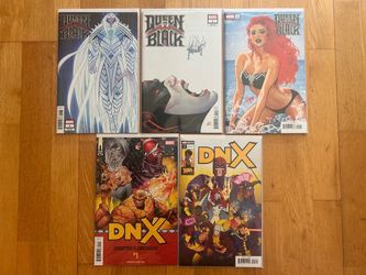 1:50 1:25 Queen In Black DNX Marvel Comic Book Lot