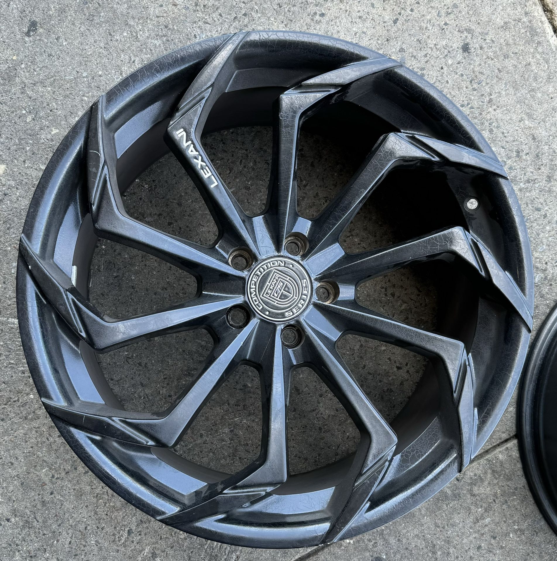 20” LEXANI STATIC STAGGERED WHEELS ONLY