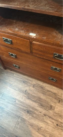 Tv cabinet with dresser drawers