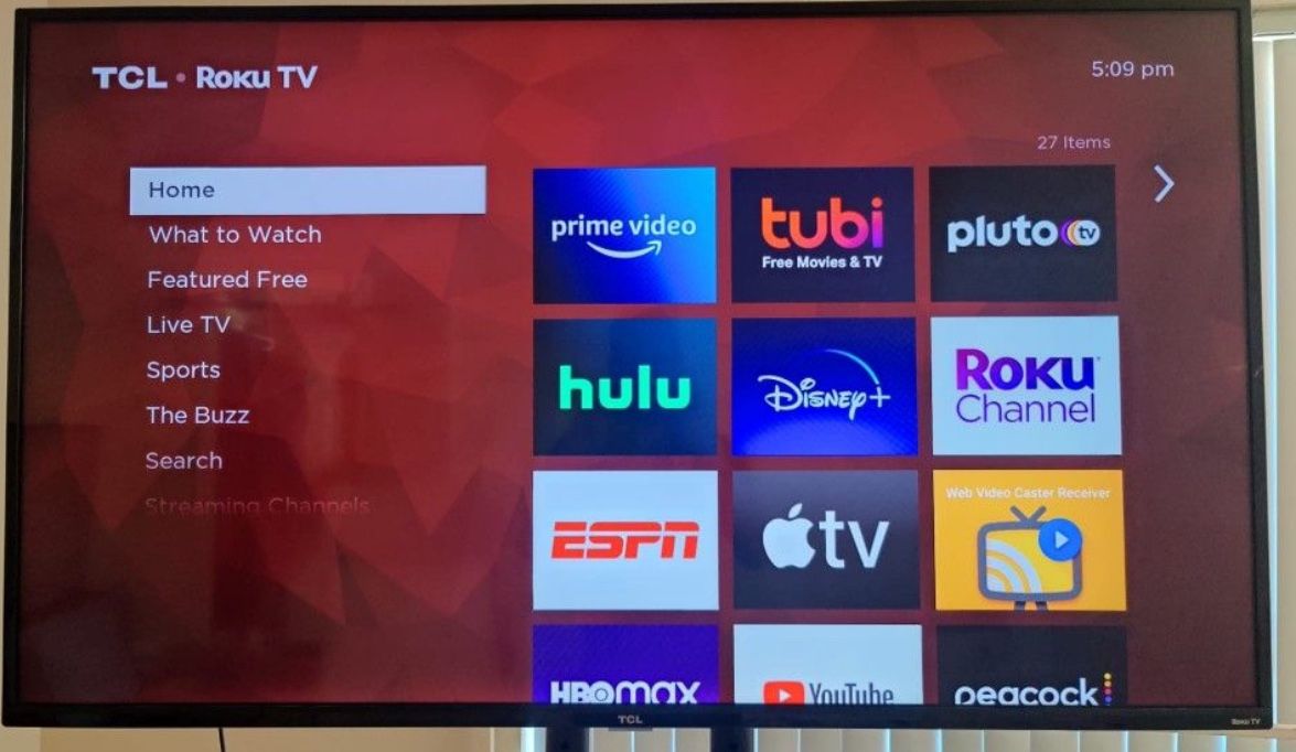 55in Smart Roku TV