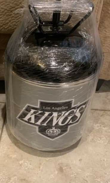 One of a kind cooler Los Angeles Kings NHL Hockey $60 firm