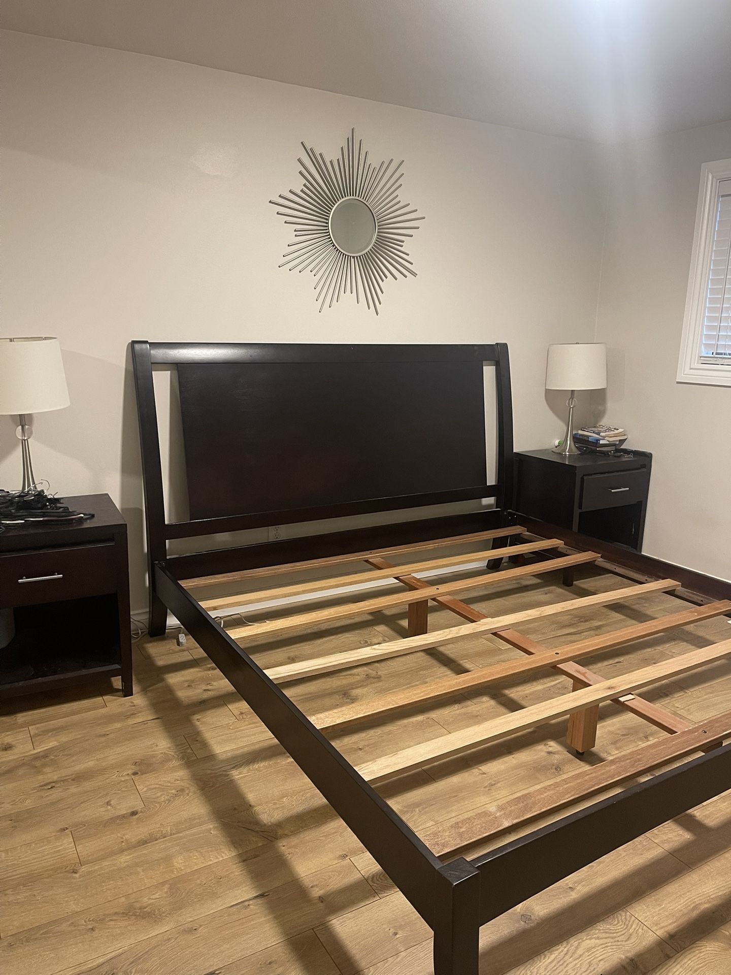 Dania Bedroom Set GREAT Condition KING bed