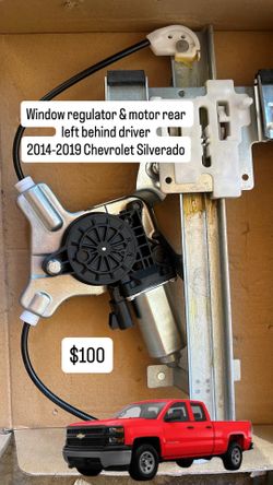 2014-19 SILVERADO WINDOW REGULATOR & MOTOR