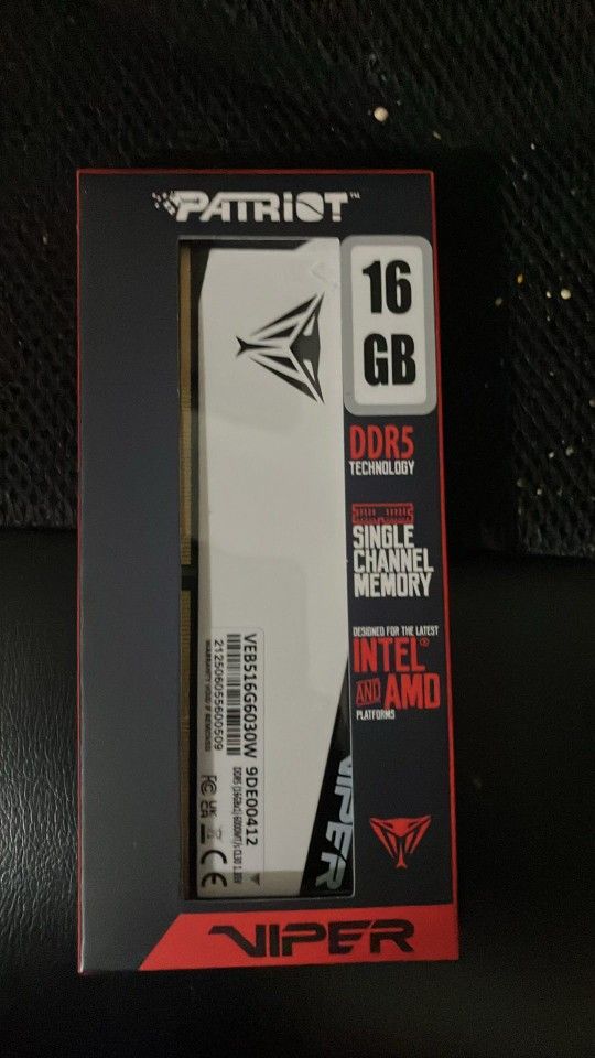 Patriot Viper Elite 5 16 GB (1 x 16 GB) DDR5-6000 CL30