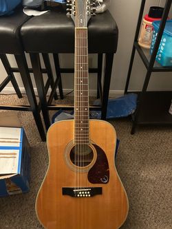 Epiphone DR-212 12-String Acoustic Guitar - Excellent Condition