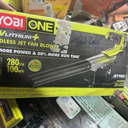 Ryobi Blower Tool Only New 