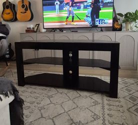 Black TV Stand