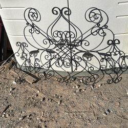 A set of three decorative candle holders