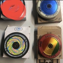 110 MM ROOT INDUSTRIES AND SACRAFICE WHEELS