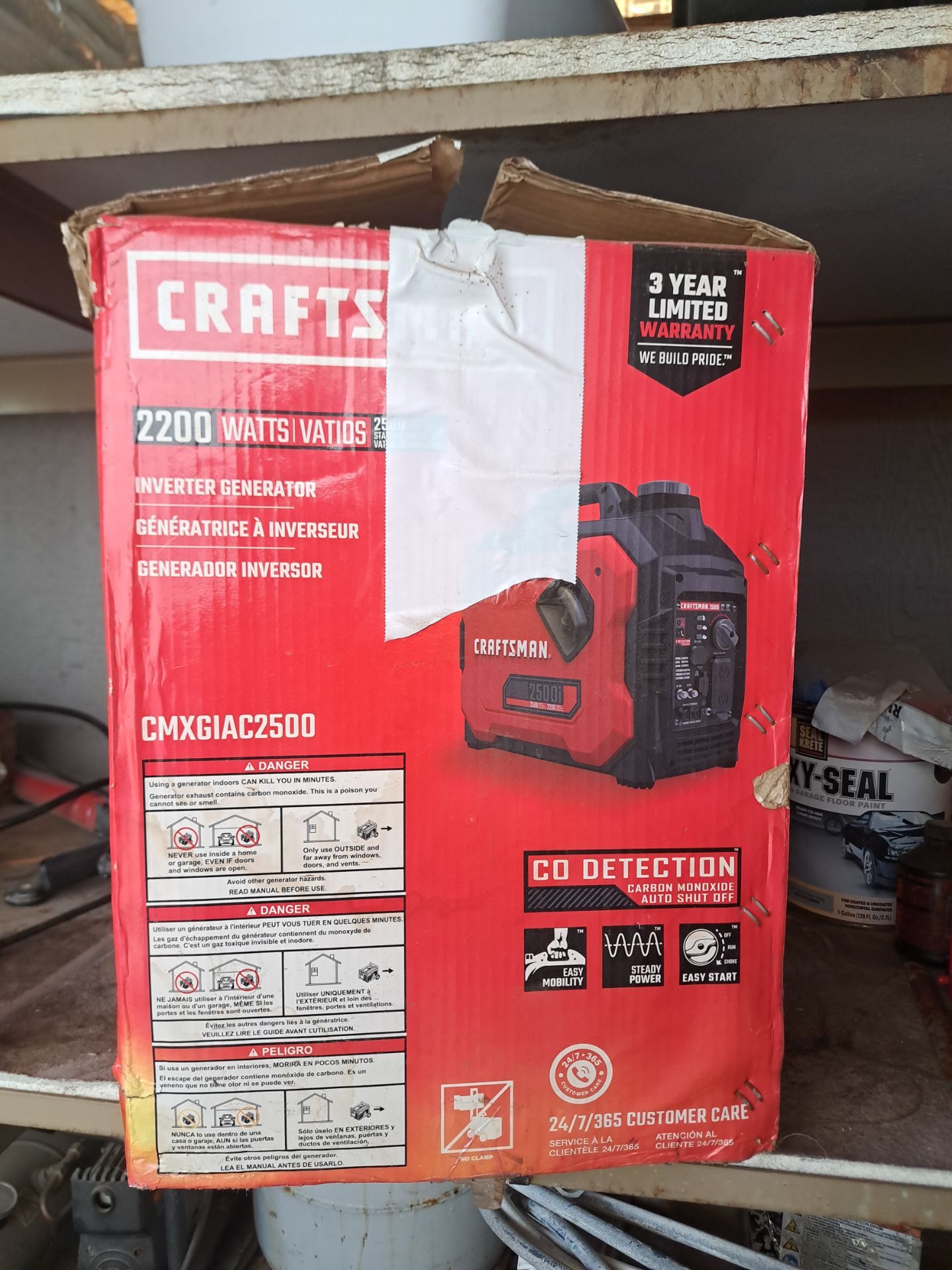 Craftsman generator